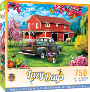 Пъзел Master Pieces от 750 части - Животът във фермата