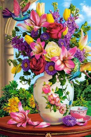 Пъзел-пощенска картичка Castorland от 24 части - Изкусителна природа