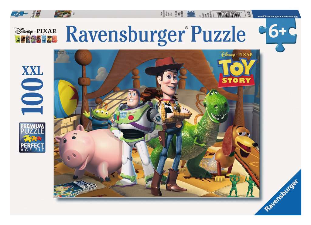 Пъзел Ravensburger от 100 XXL части - Играта на играчките
