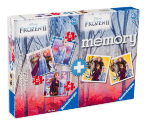 Пъзел Ravensburger 3 в 1 - Замръзналото кралство 2