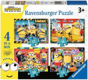 Пъзел Ravensburger 4 в 1 - Миньоните 2