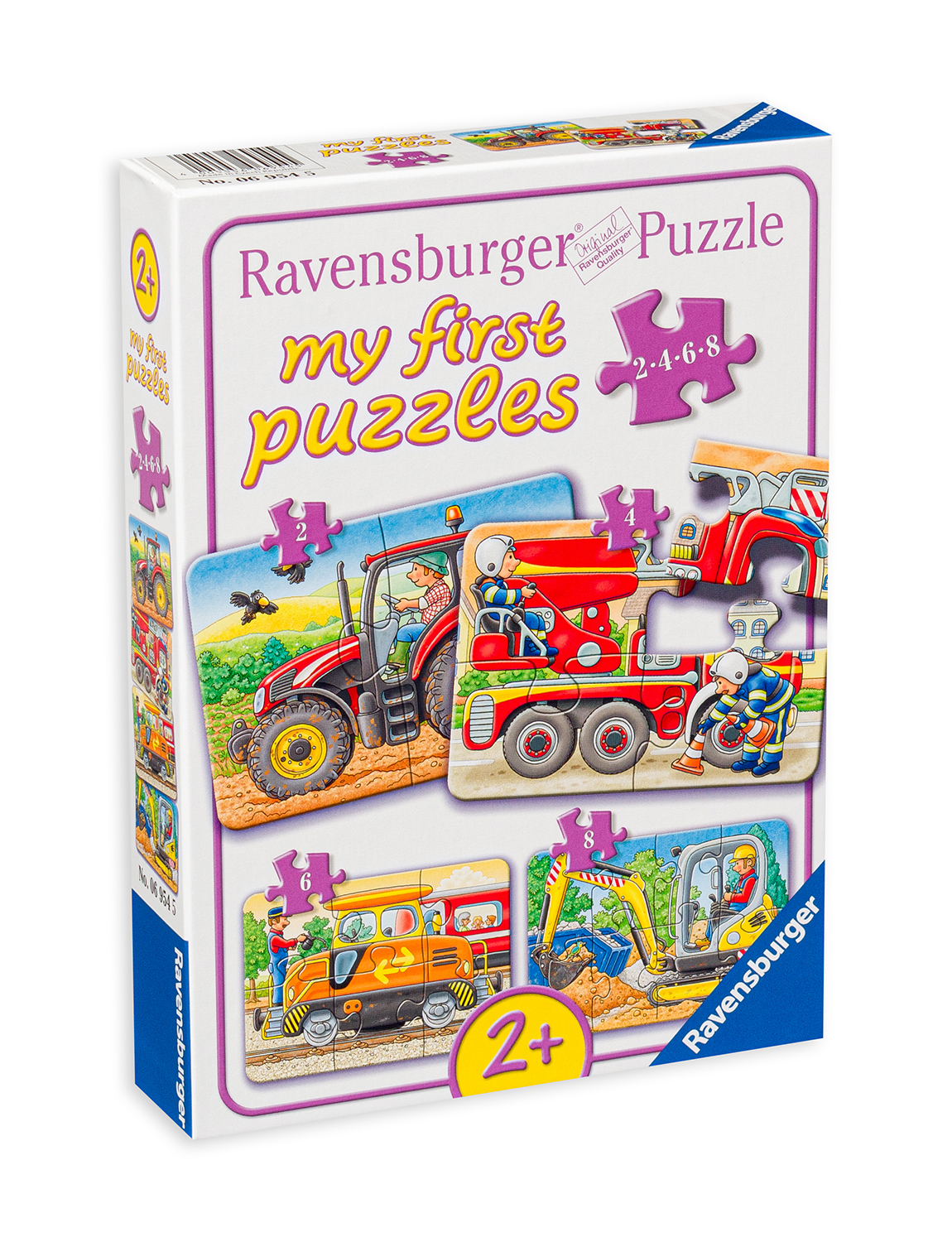 Пъзел Ravensburger 4 в 1 - На работа