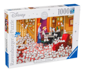 Пъзел Ravensburger от 1000 части - 101 далматинци пред пианото