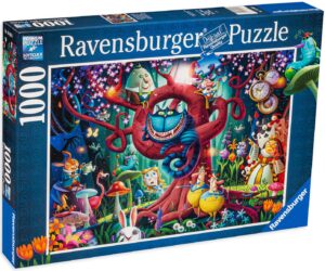 Пъзел Ravensburger от 1000 части - Алиса в страната на чудесата
