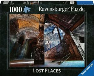 Пъзел Ravensburger от 1000 части - Алпийска къща с графити