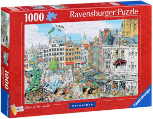Пъзел Ravensburger от 1000 части - Антверпен