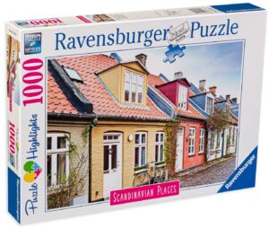 Пъзел Ravensburger от 1000 части - Арихуус, Дания