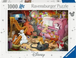 Пъзел Ravensburger от 1000 части - Аристокотки