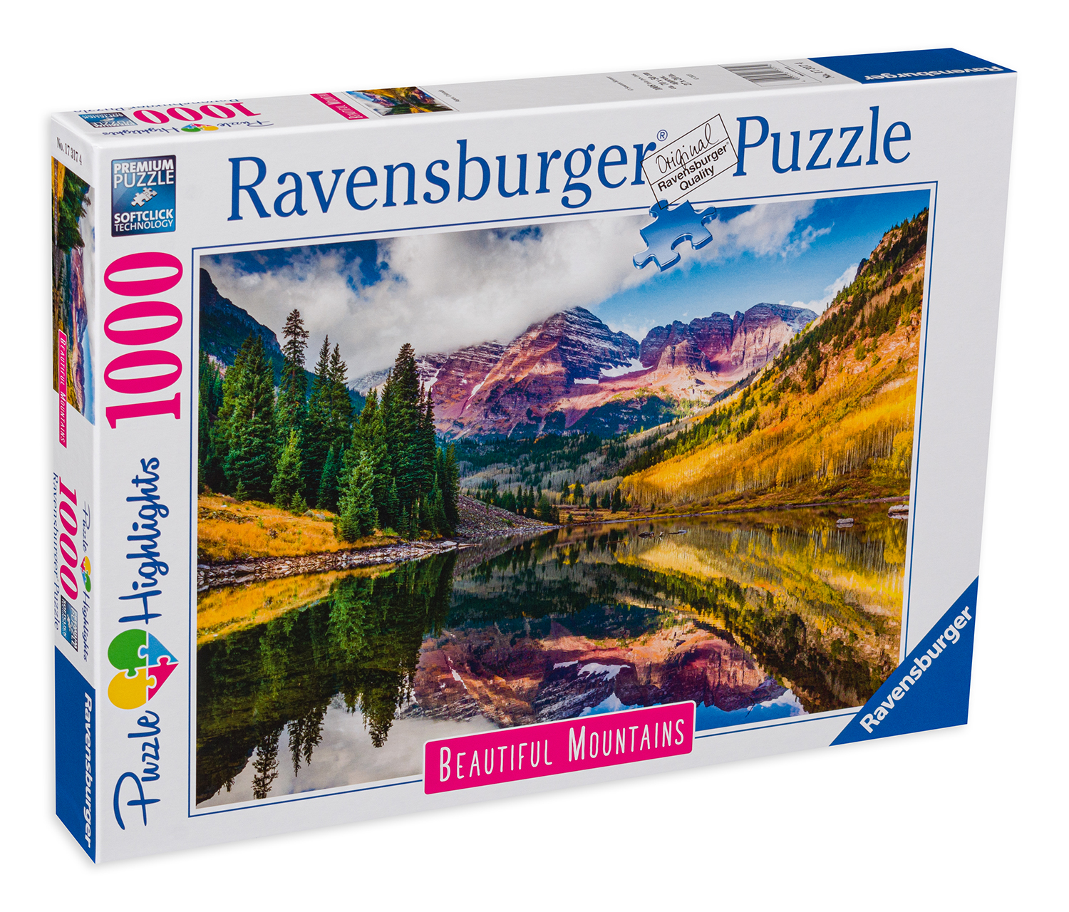 Пъзел Ravensburger от 1000 части - Аспън, Колорадо