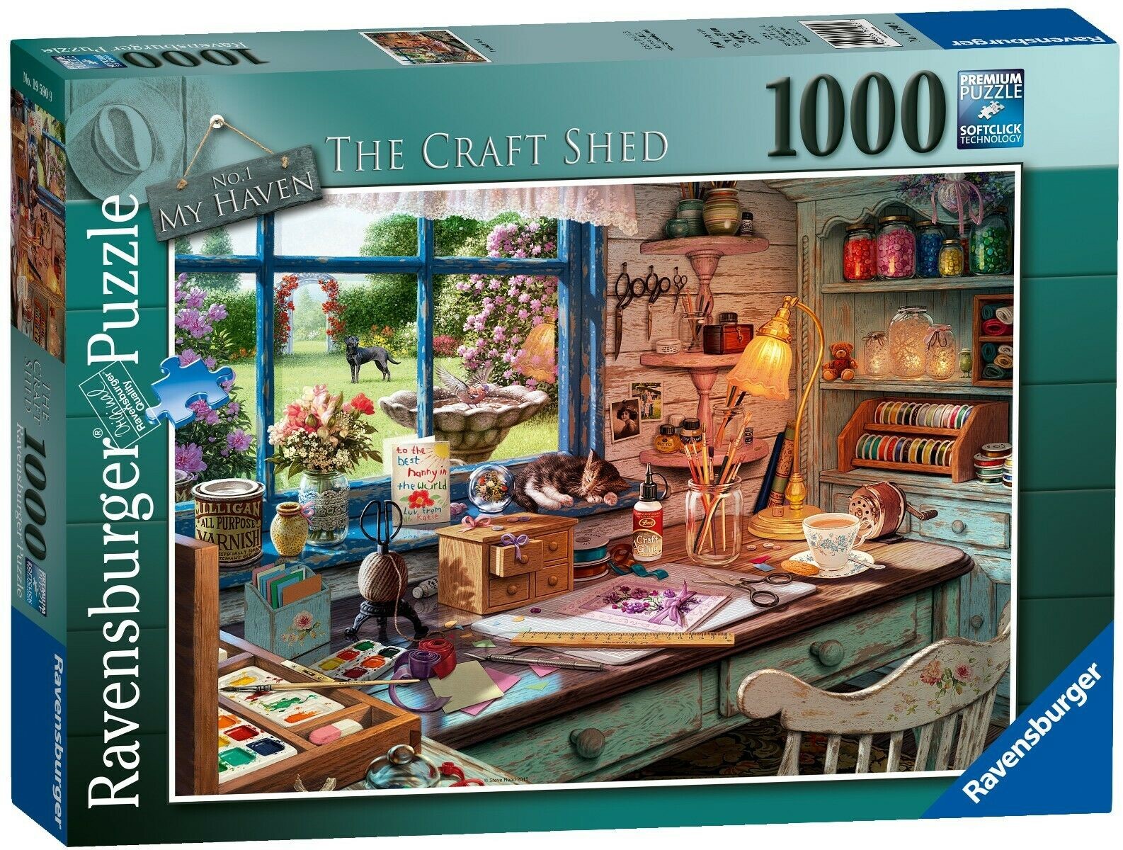 Пъзел Ravensburger от 1000 части - Ателие за занаяти