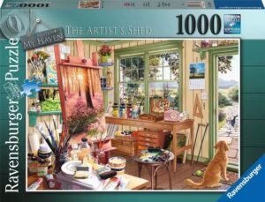 Пъзел Ravensburger от 1000 части - Ателието на художника