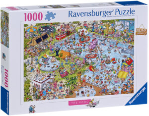 Пъзел Ravensburger от 1000 части - Басейнът