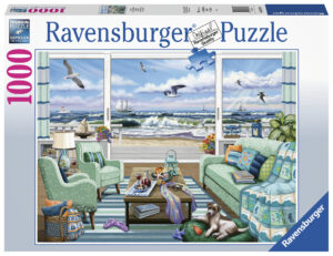 Пъзел Ravensburger от 1000 части - Бягство на брега