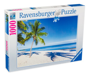 Пъзел Ravensburger от 1000 части - Бягство на плажа