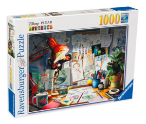 Пъзел Ravensburger от 1000 части - Бюрото на художника