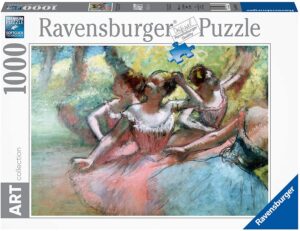 Пъзел Ravensburger от 1000 части - Четири балерини на сцената