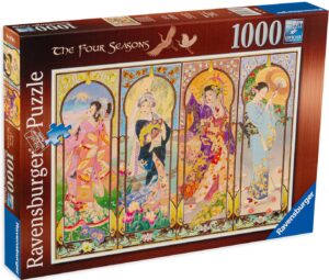 Пъзел Ravensburger от 1000 части - Четирите сезона