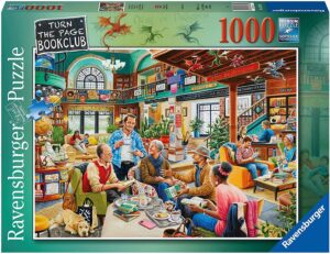 Пъзел Ravensburger от 1000 части - Читателски клуб "Обърни страницата"