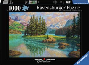 Пъзел Ravensburger от 1000 части - Духът на езерото Малигне