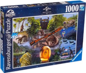 Пъзел Ravensburger от 1000 части - Джурасик парк