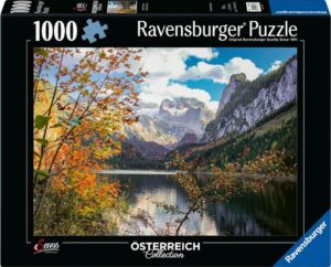 Пъзел Ravensburger от 1000 части - Езеро Госау