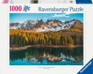 Пъзел Ravensburger от 1000 части - Езеро Кареца