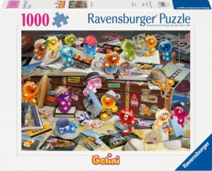 Пъзел Ravensburger от 1000 части - Гелини немски турист