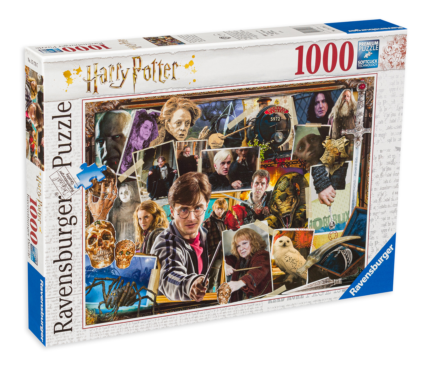 Пъзел Ravensburger от 1000 части - Хари Потър