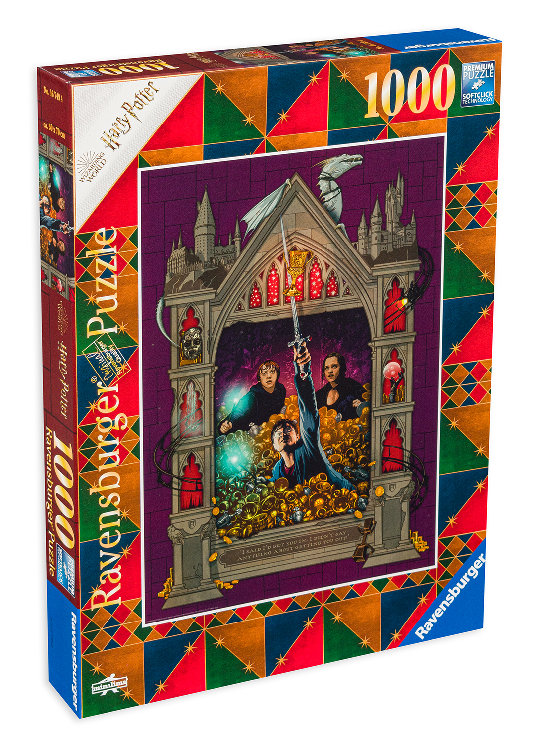 Пъзел Ravensburger от 1000 части - Хари Потър и Даровете на смъртта II