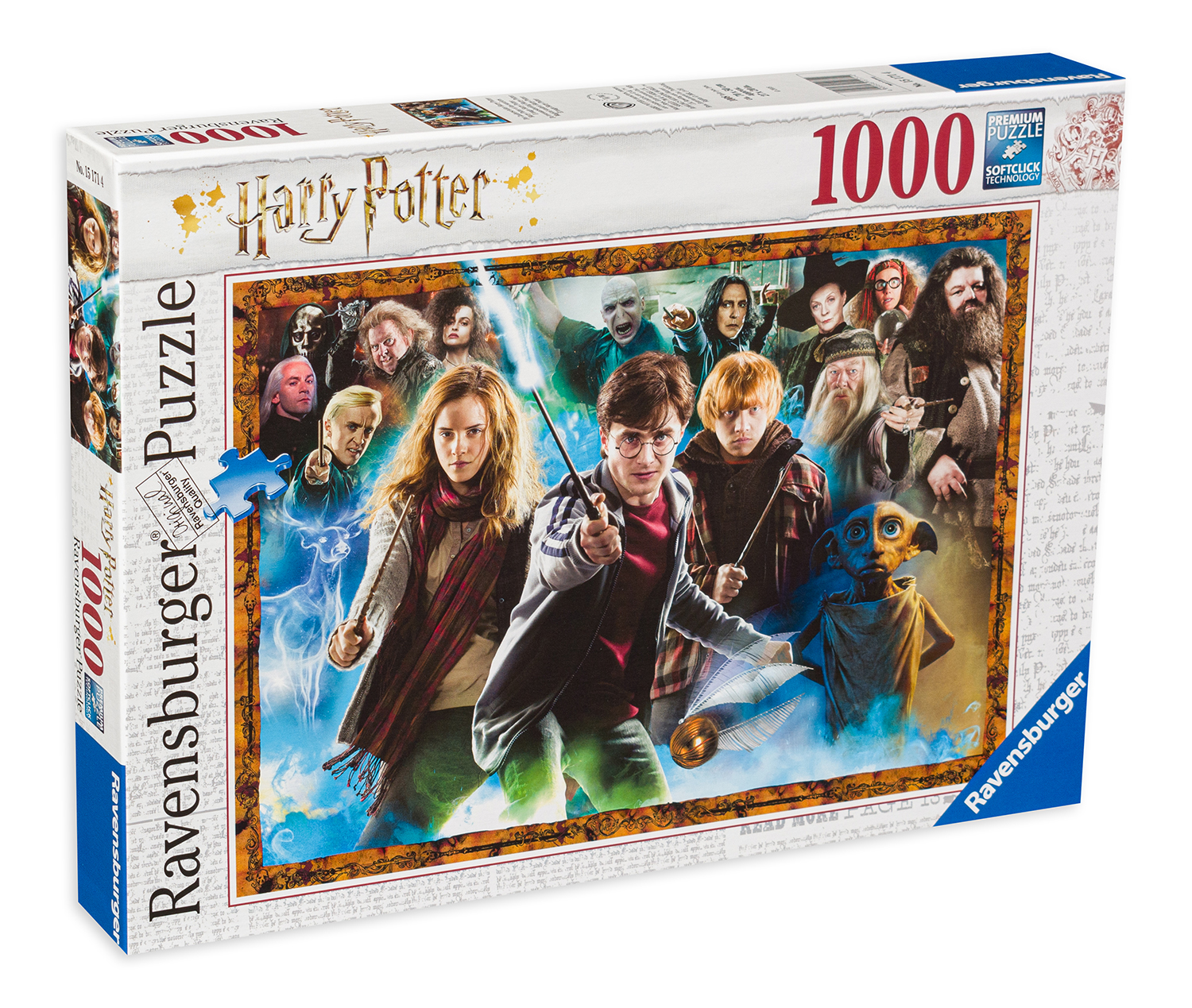 Пъзел Ravensburger от 1000 части - Хари Потър и магьосници