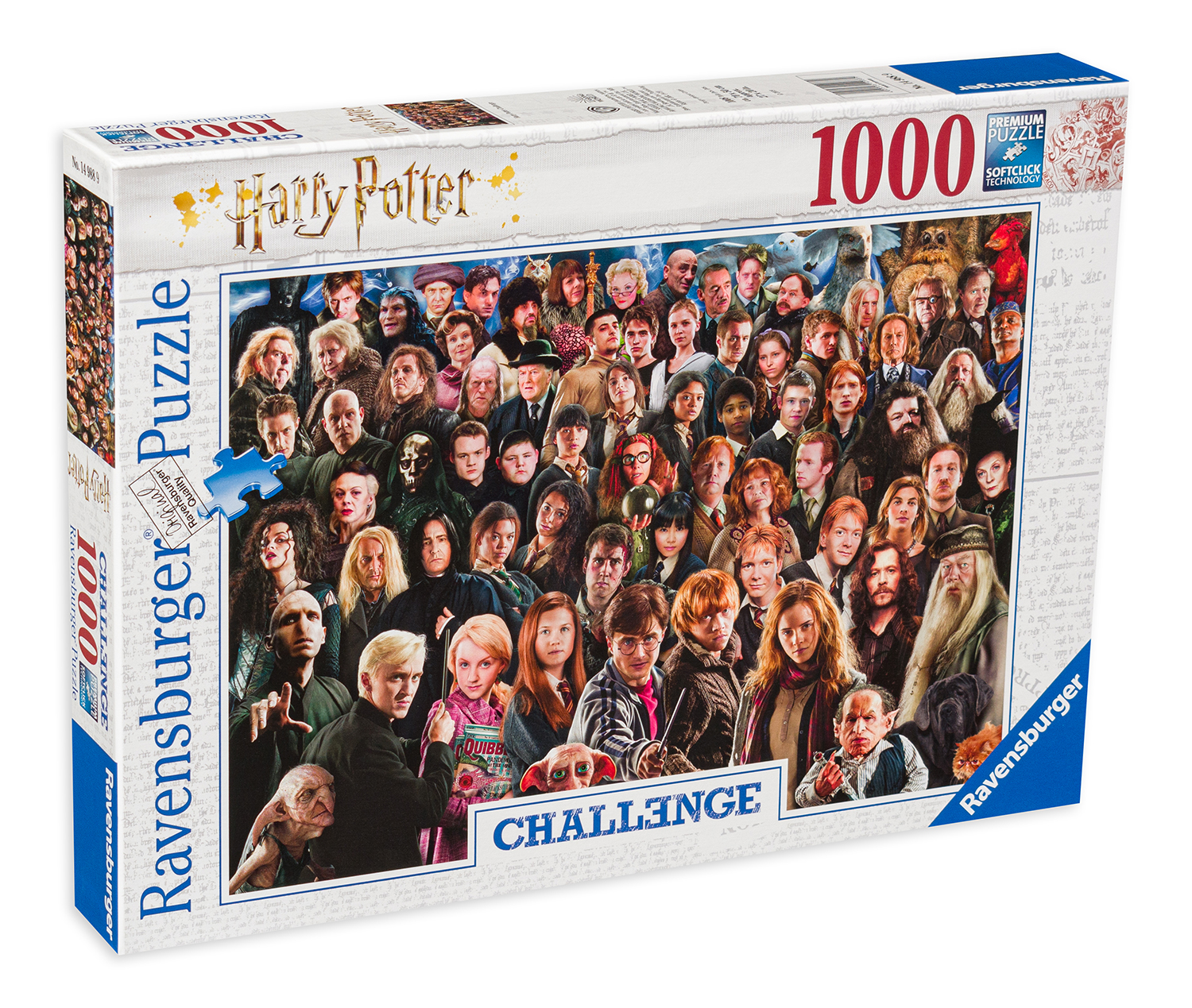 Пъзел Ravensburger от 1000 части - Хари Потър, вид 2