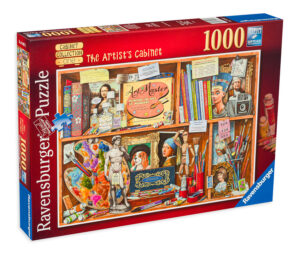 Пъзел Ravensburger от 1000 части - Кабинетът на художника