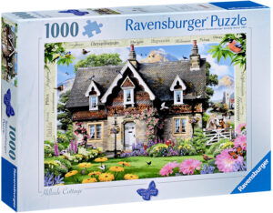 Пъзел Ravensburger от 1000 части - Къщичка  на склона