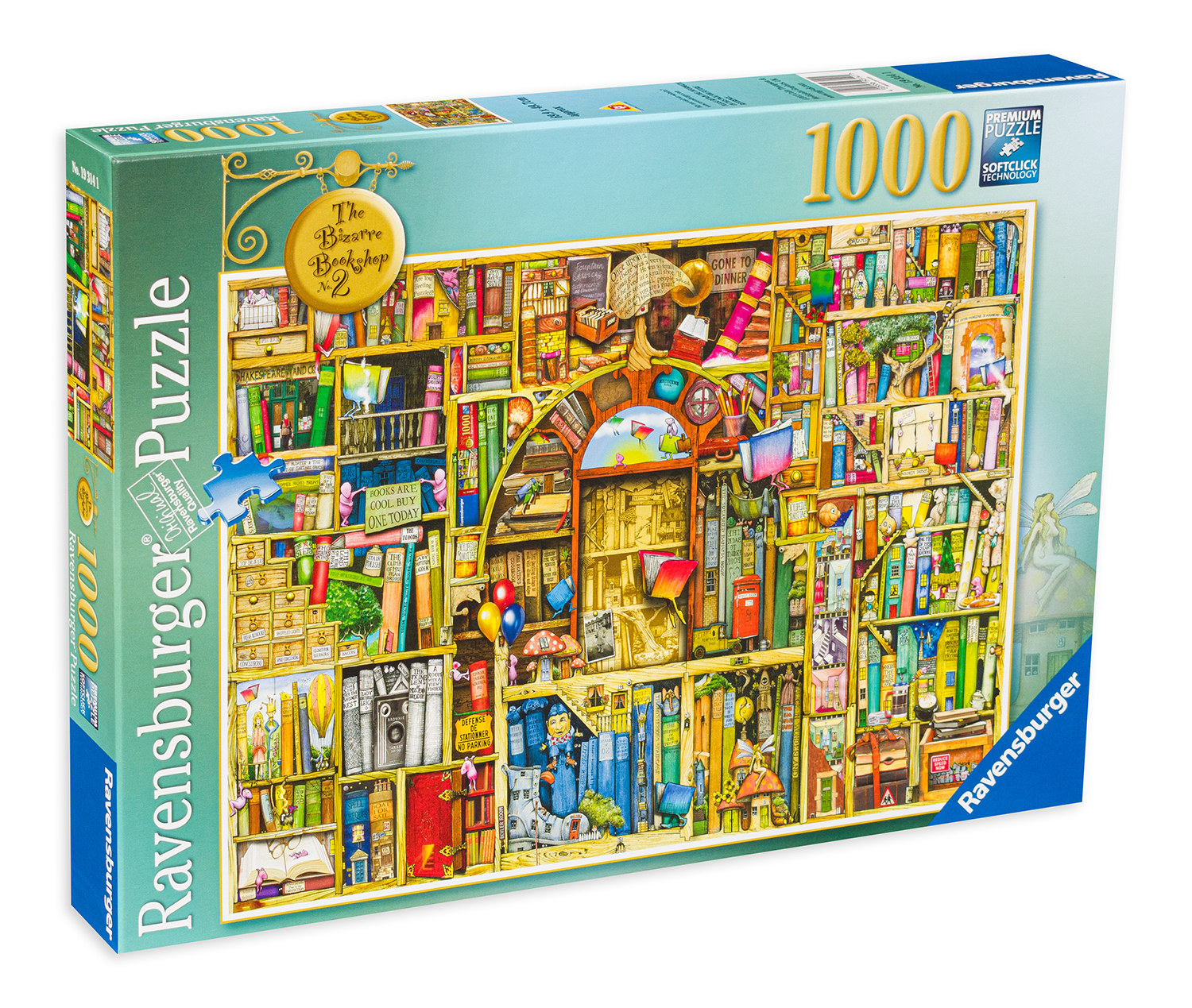 Пъзел Ravensburger от 1000 части - Книжарница