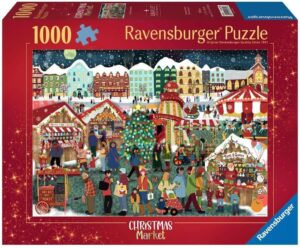 Пъзел Ravensburger от 1000 части - Коледен базар