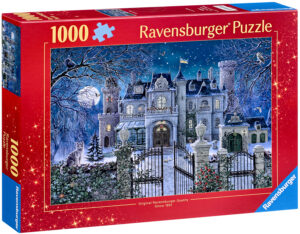 Пъзел Ravensburger от 1000 части - Коледната вила