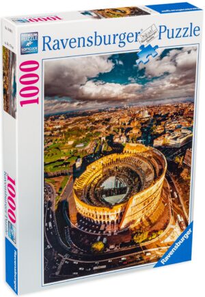 Пъзел Ravensburger от 1000 части - Колизеумът в Рим