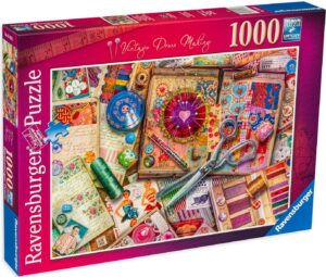 Пъзел Ravensburger от 1000 части - Комплект за шиене