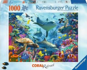 Пъзел Ravensburger от 1000 части - Коралов риф
