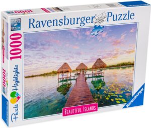 Пъзел Ravensburger от 1000 части - Красив остров
