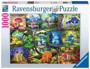 Пъзел Ravensburger от 1000 части - Красиви гъби