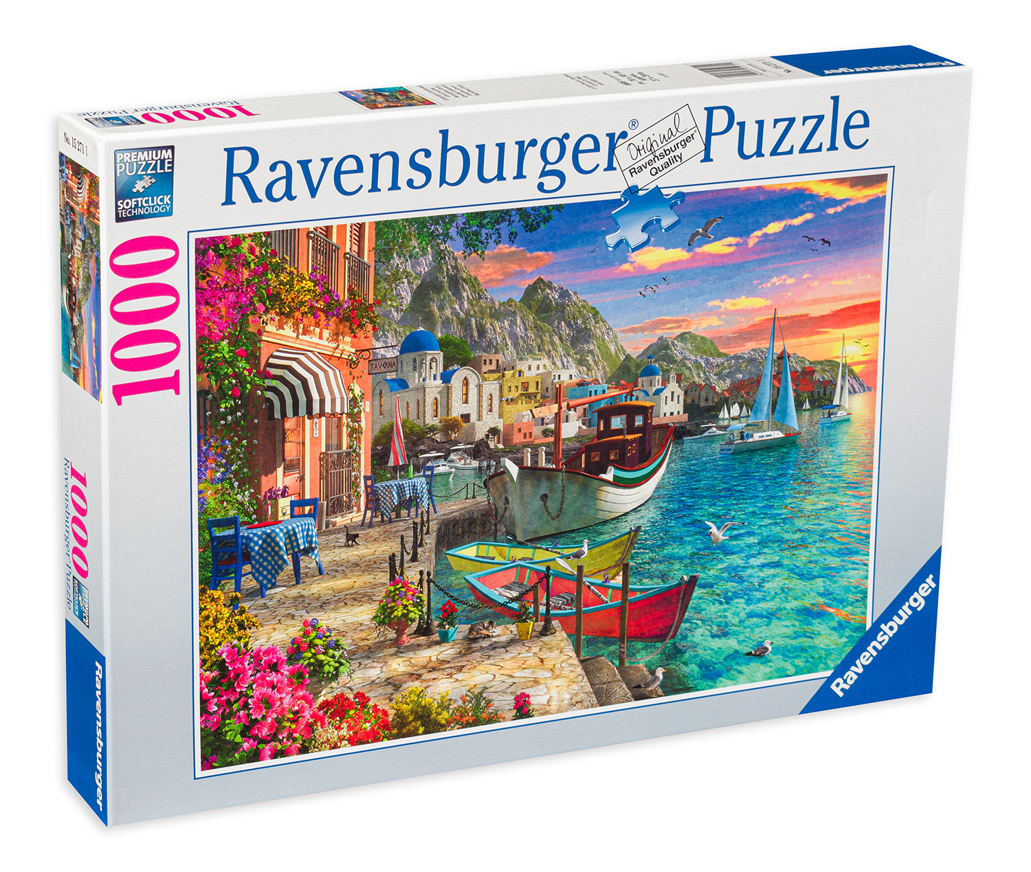 Пъзел Ravensburger от 1000 части - Красотата на Гърция
