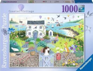 Пъзел Ravensburger от 1000 части - Крайбрежна вила