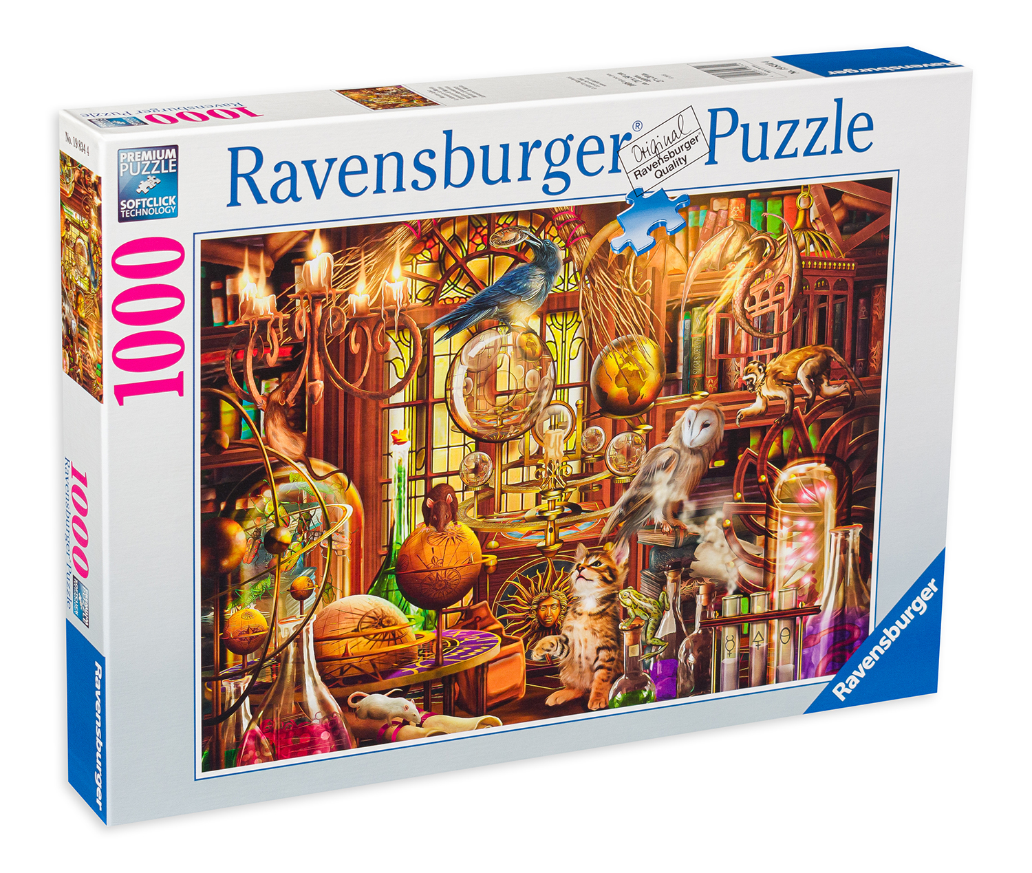 Пъзел Ravensburger от 1000 части - Лабораторията на Мерлин