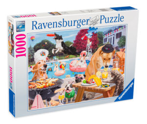 Пъзел Ravensburger от 1000 части - Летни дни за кучетата