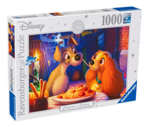 Пъзел Ravensburger от 1000 части - Лейди и Скитникът