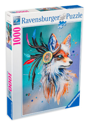 Пъзел Ravensburger от 1000 части - Лисица