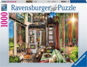 Пъзел Ravensburger от 1000 части - Малка къща