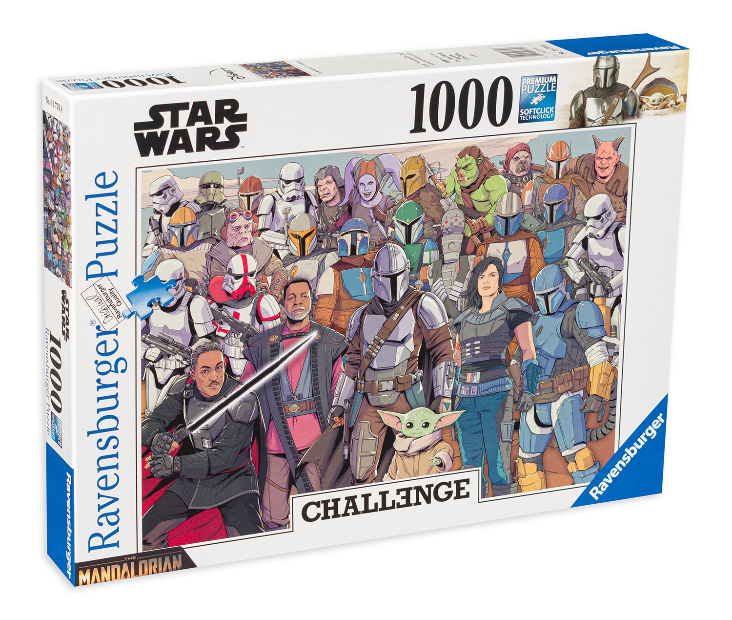 Пъзел Ravensburger от 1000 части - Мандалорецът, вид 2
