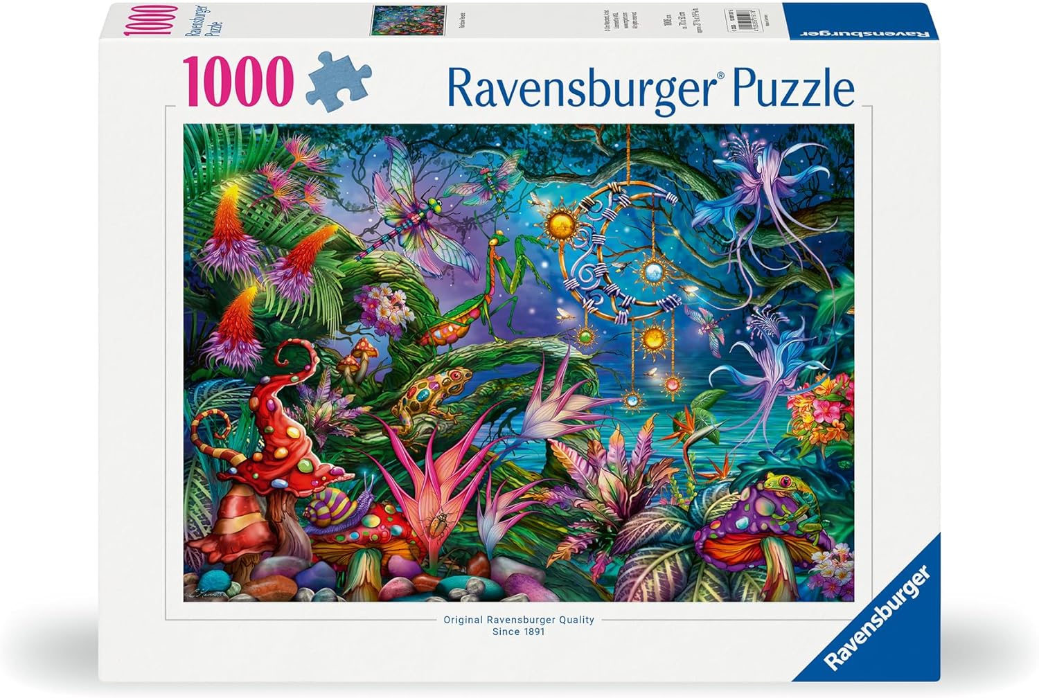Пъзел Ravensburger от 1000 части - Мечтание в цветовете на дъгата